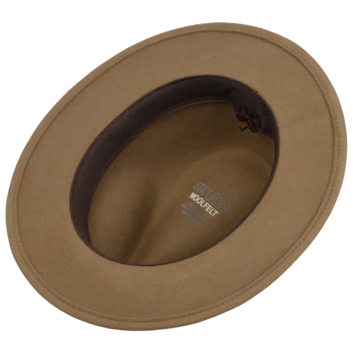 Stetson Cooperton Traveller Wool Hat Beige