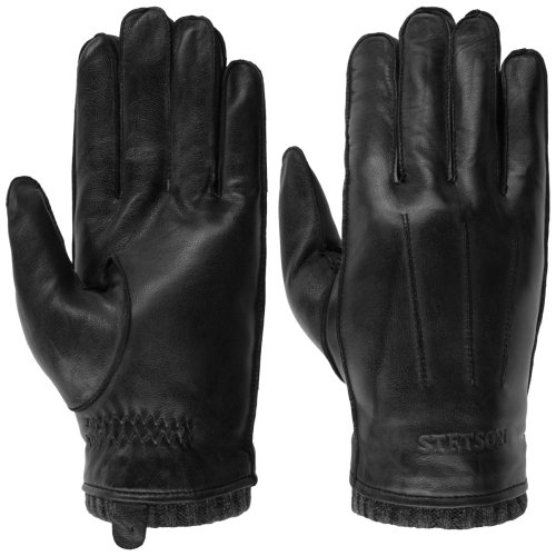 Stetson Gloves Sheepskin Antracyt