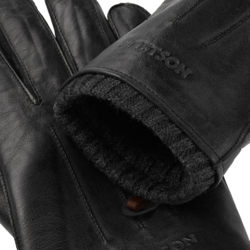 Stetson Gloves Sheepskin Antracyt