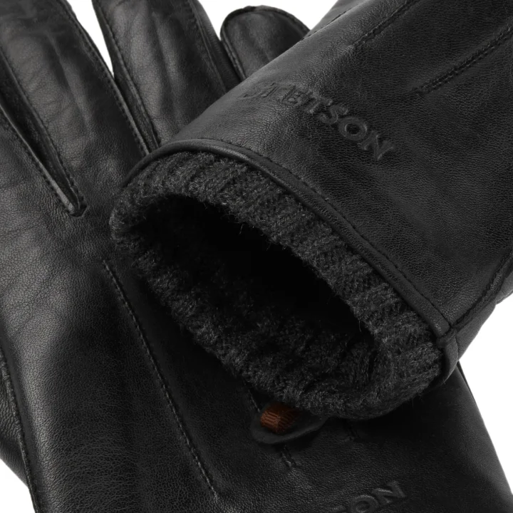 Stetson Gloves Sheepskin Antracyt