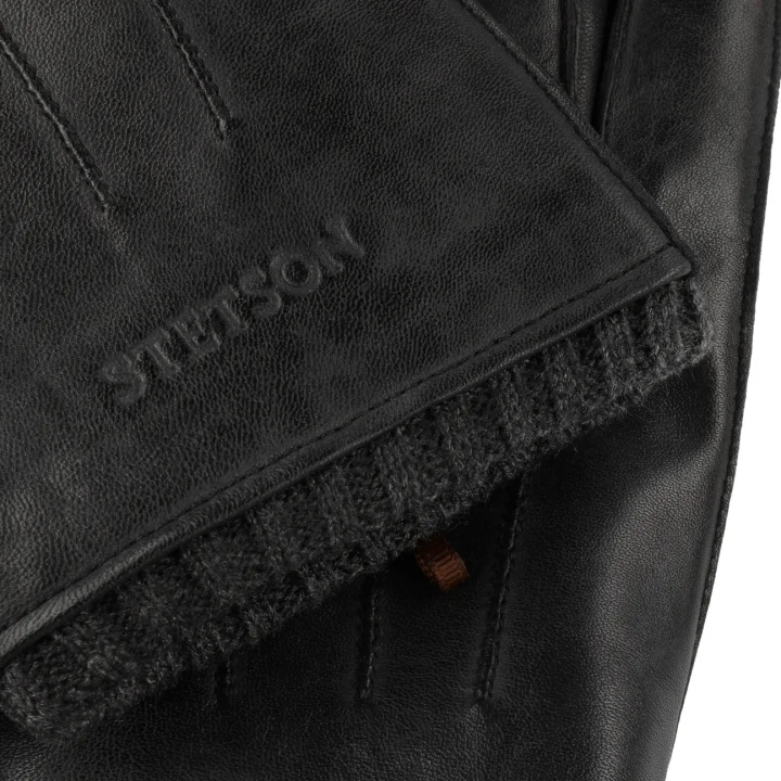 Stetson Gloves Sheepskin Antracyt