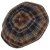 Stetson Hatteras Shetland Plaid Flat Cap