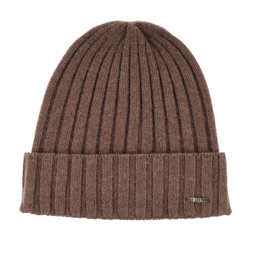 Czapka Merino Brązowa
