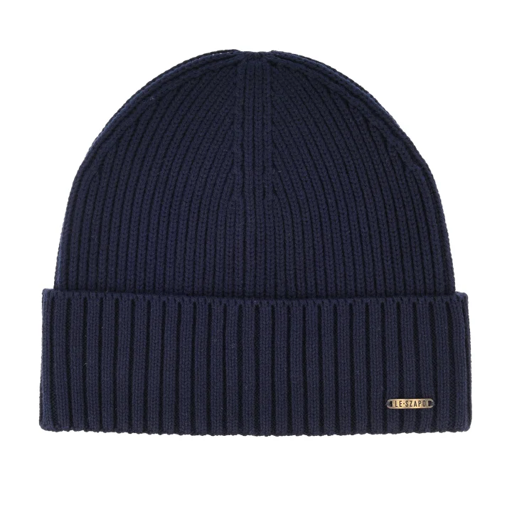 Czapka Beanie Granatowa