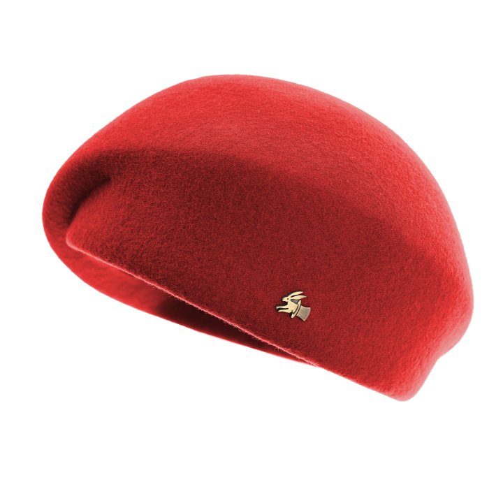 lili red czerwony beret filcowy le szapo krakow warszawa side.jpg