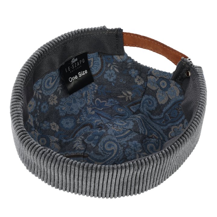 Docker Welur Szary le szapo hat shop