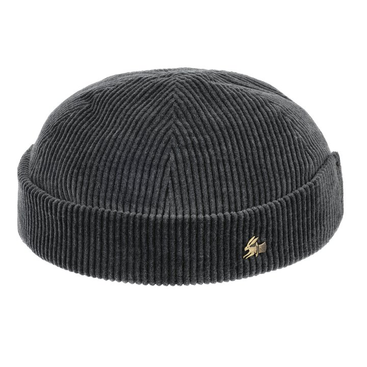 Docker Welur Szary le szapo hat shop