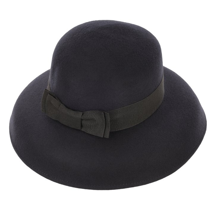 emilia navy ladies hat kapelusze damskie le szapo