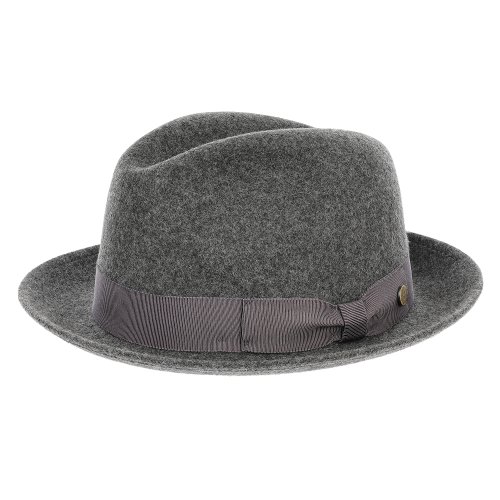 Le Szapo Trilby Szary Melange