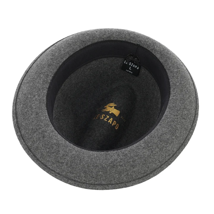 Le Szapo Trilby Szary Melange