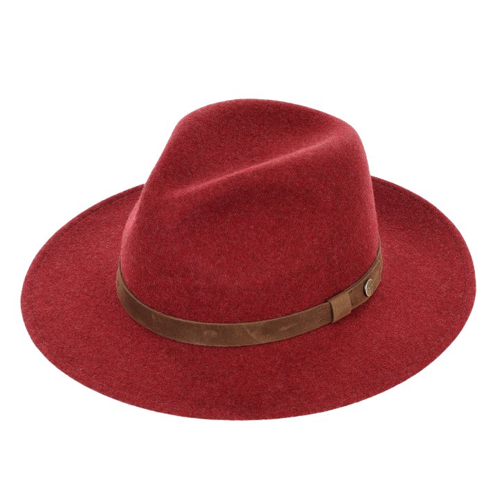 kapelusz-traveller-bordowy-melange-le-szapo