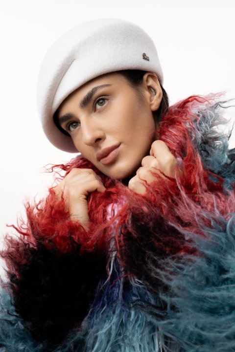 Le Szapo Beret Lili Ekru