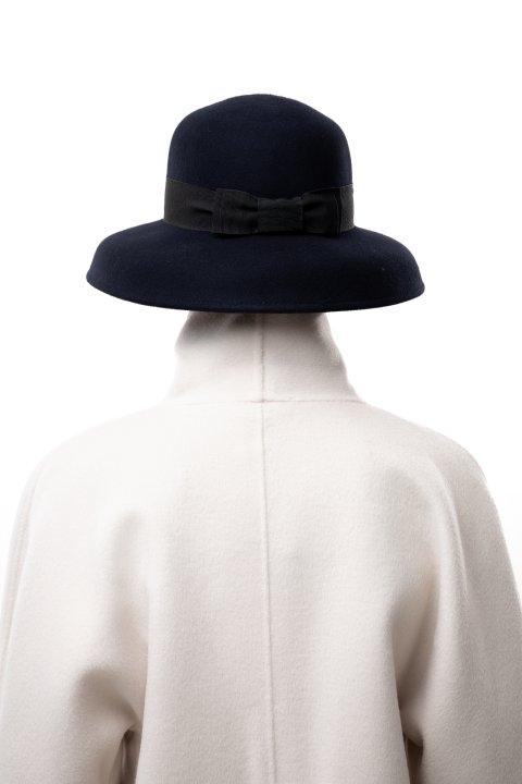 Kapelusz Emilia Granatowy 2