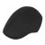Le Szapo Flat Cap Czarny