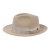 Le Szapo Luxury Fedora Ecru