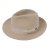 Le Szapo Luxury Fedora Ecru
