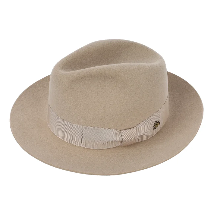 Luxury Fedora Ecru