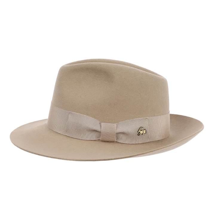 Luxury Fedora Ecru