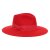 Le Szapo Ladies Fedora Czerwona