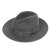 Le Szapo Fedora Classic Premium Szary