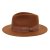 Le Szapo Classic Fedora Karmel