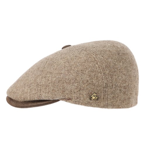 Le Szapo Gavroche Virgin Wool Ciemny Beżowy Melange