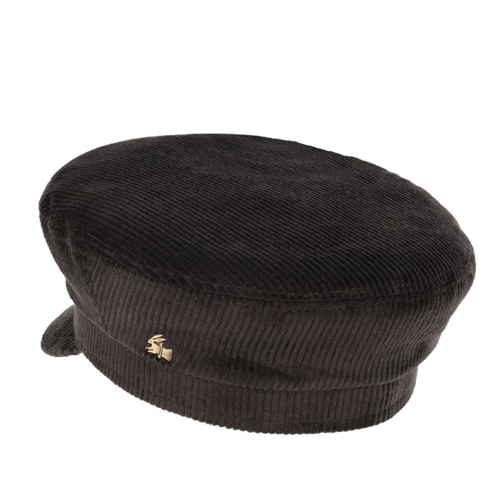 Le Szapo Sailor's Cap Sztruks Czarny