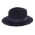 Le Szapo Classic Fedora Granatowa