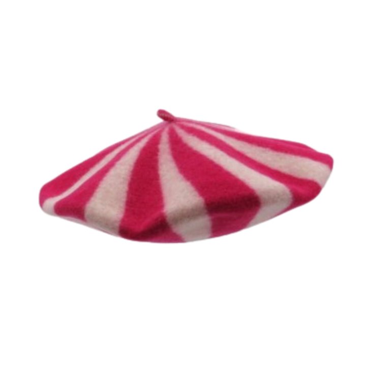 Le Szapo Beret Berlingot Fuksja