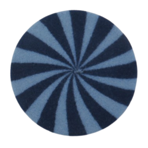 Beret Berlingot Niebieski