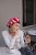 Beret Berlingot Fuchsia Ecru
