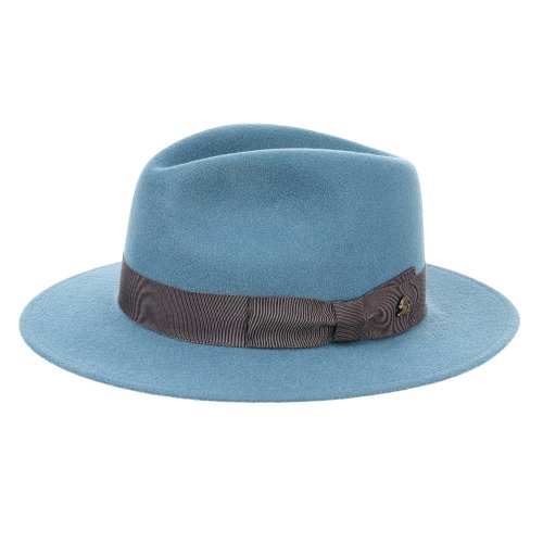 Le Szapo Classic Fedora Blue Sky