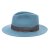 Le Szapo Classic Fedora Blue Sky