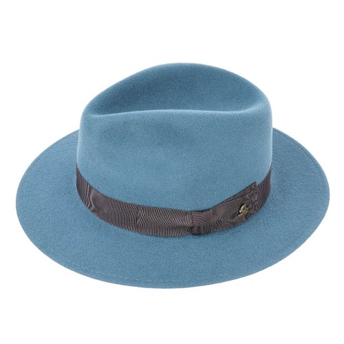 Le Szapo Classic Fedora Blue Sky