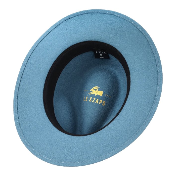 Le Szapo Classic Fedora Blue Sky