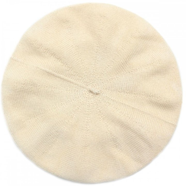 Le Szapo Letni Beret Ecru