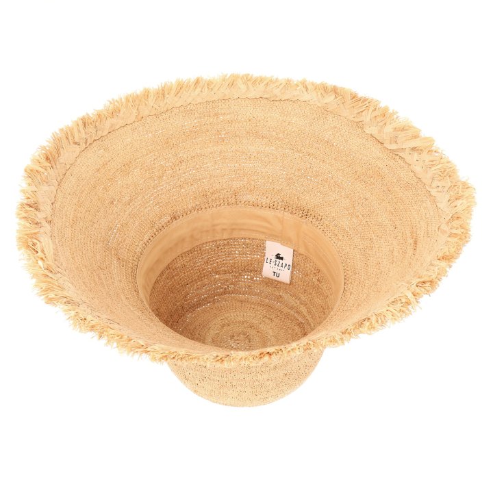 Le Szapo Louisette Bucket Hat Natural