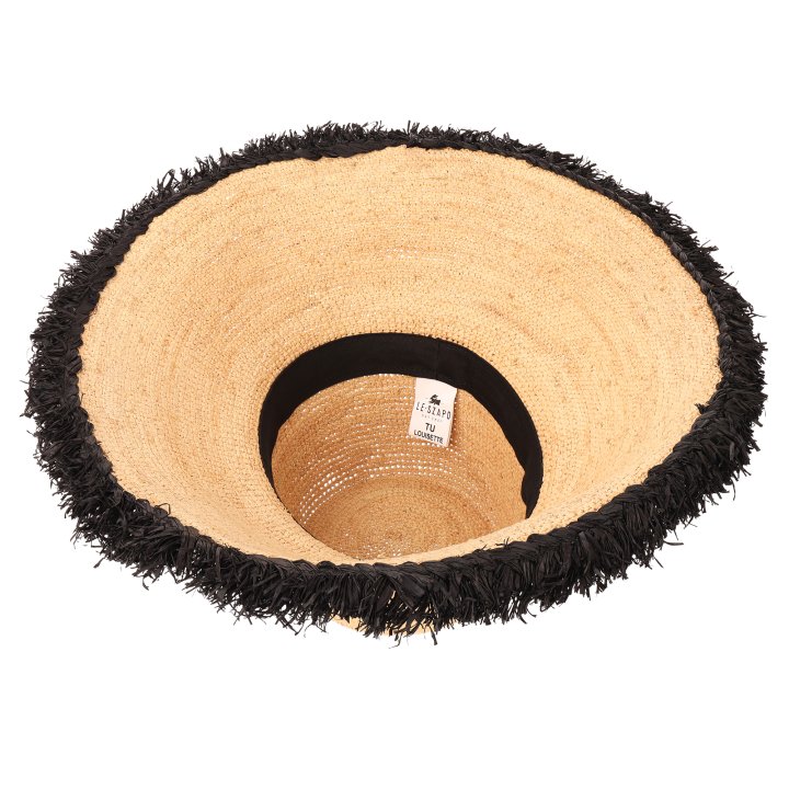 Le Szapo Louisette Bucket Hat Black