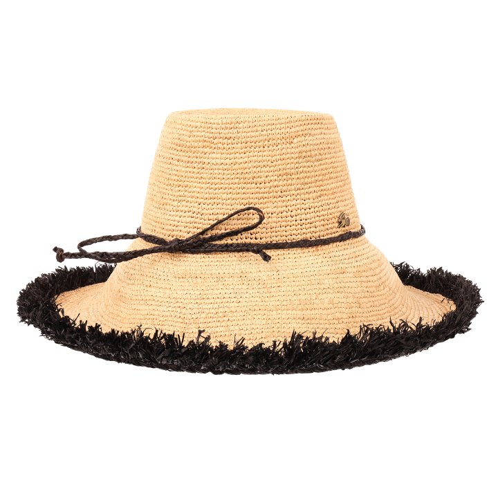 Le Szapo Louisette Bucket Hat Black