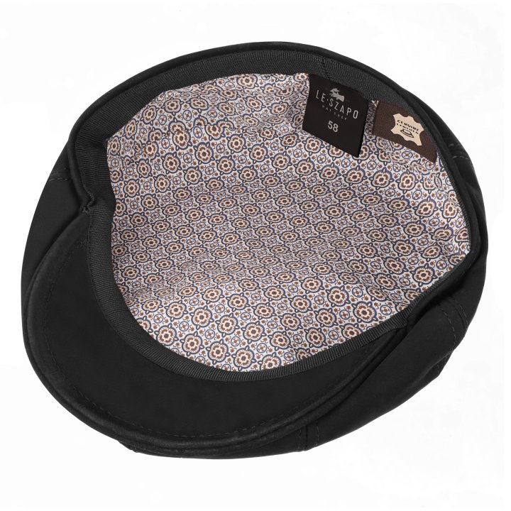 kaszkiet-skorzany-welur-czarny-le-szapo