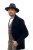 Le Szapo Fedora Classic Premium Szary