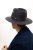 Le Szapo Fedora Classic Premium Szary