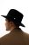 Le Szapo Fedora Classic Premium Czarny