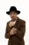 Le Szapo Fedora Classic Premium Czarny