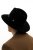Le Szapo Fedora Classic Premium Czarny