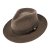 Le Szapo Fedora Rosario Brązowy Melange