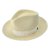 Le Szapo Panama Fedora Natural Ecru