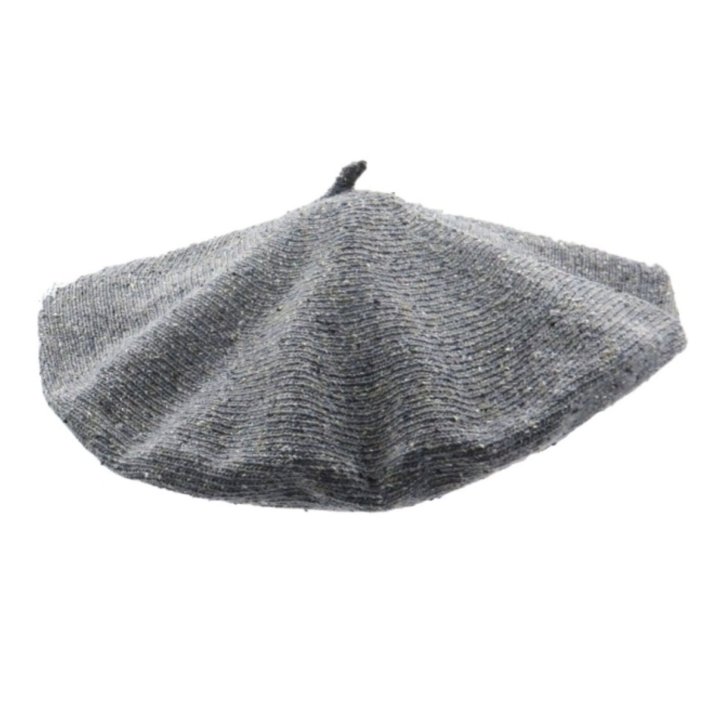 Le Szapo Letni Beret Szary