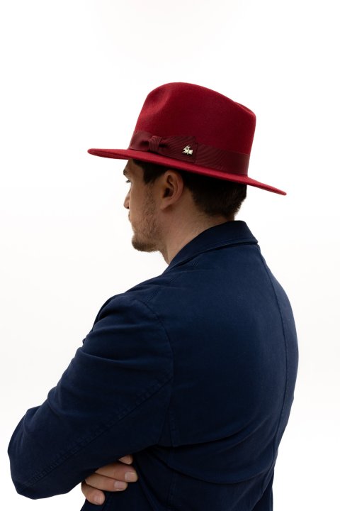 Le Szapo Fedora Classic Premium Bordo