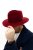 Le Szapo Fedora Classic Premium Bordo